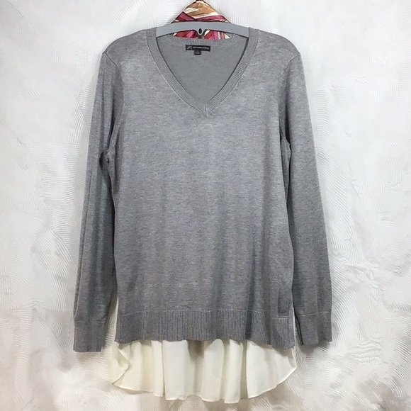 Adrianna Papell Sweaters - ADRIANNA PAPELL V NECK SWEATER BLOUSE